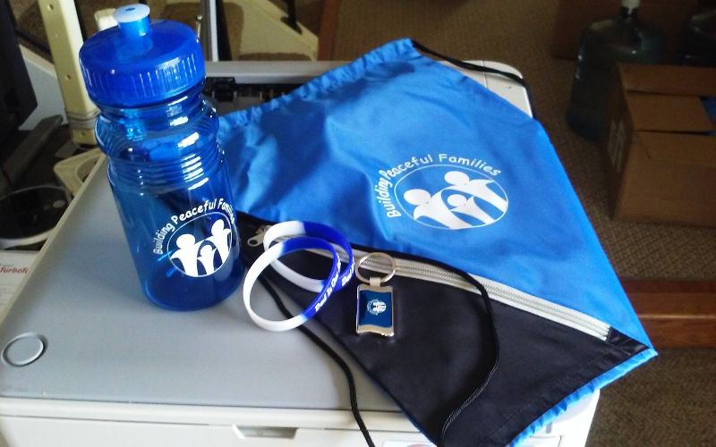 Bottles and backpacks